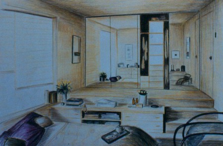 desenho para PROJECTO DE INTERIORES